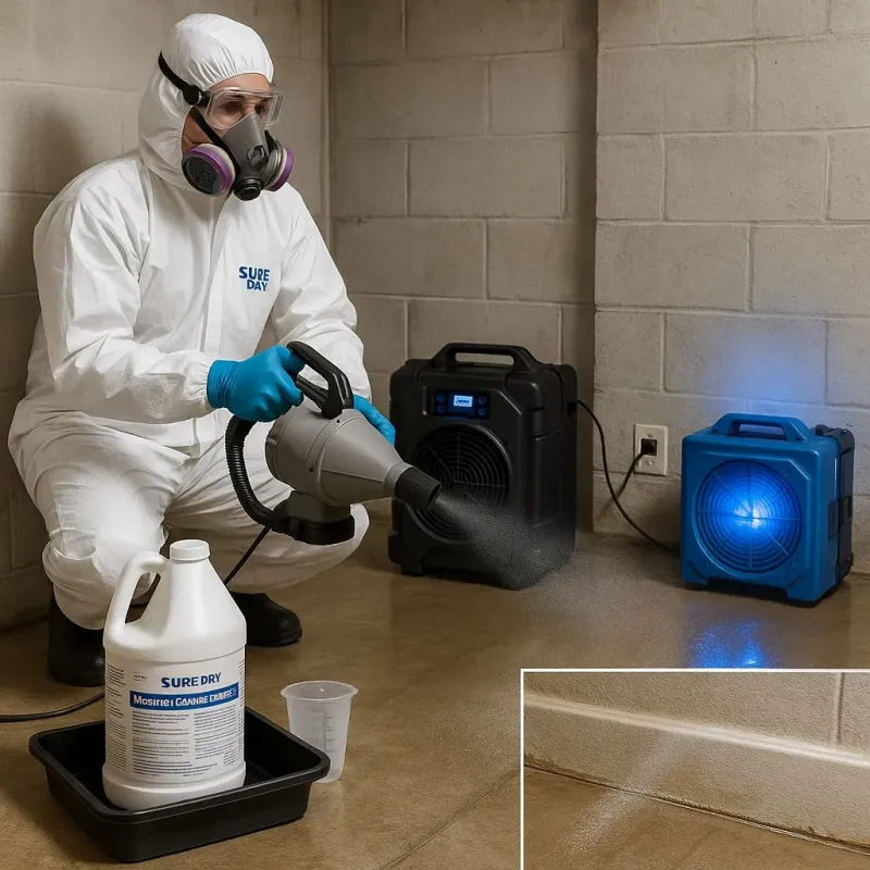 Sanitization and Odor Removal process in Cape May Court House, NJ